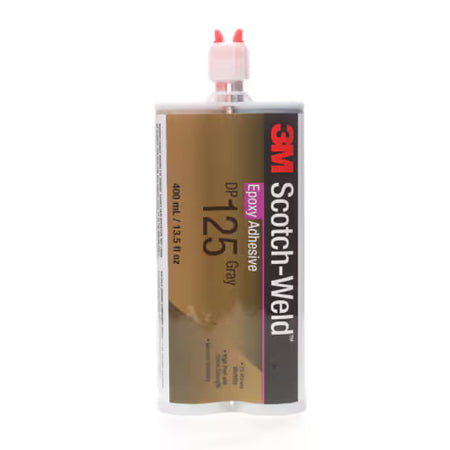 3M™ Scotch-Weld™ DP125 Epoxy Adhesive, Gray, 400 ml