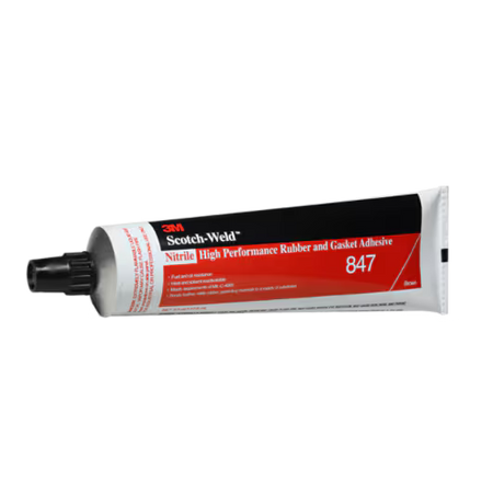 3M™ High-Strength Nitrile Adhesive for Rubber and Gaskets 847, Brown, 150 ml