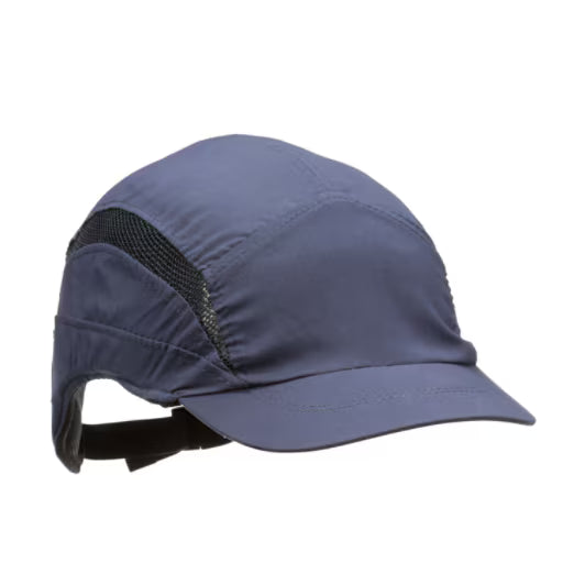 3M™ First Base™ 3-piece cap 2030031, Classic, navy blue, short brim (55 mm)