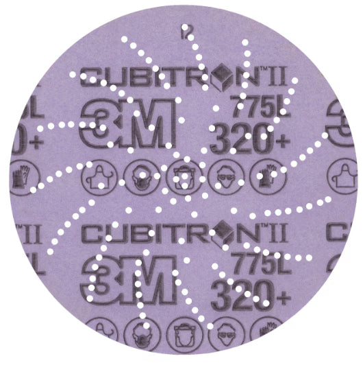 3M Xtract™ Cubitron™ II filmschijf 775L, 127 mm, 320+ 500LG, 50 per inner, 250 per case