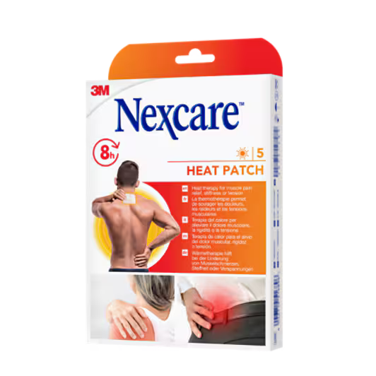 Nexcare™ Warmtepleister N2005P, 9,5 cm x 13 cm, 5/verpakking