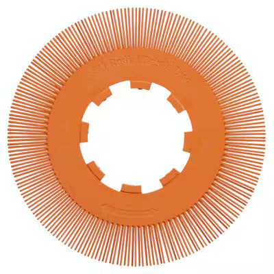 Scotch-Brite™ Radial Precision Brush, PN-RB, 80+, 203.2 mm (8 inch), Type S, without adapter