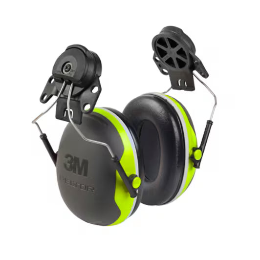 3M™ PELTOR™ Hearing Protectors, Hi-Viz, Helmet Mount, X4P3