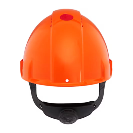 3M™ Veiligheidshelm, Uvicator, ratelverstelling, ventilatie, kunststof zweetband, oranje, G3000MUV-OR