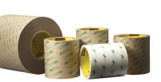 3M™ Transfer Tape met Dubbele Liner 9553, Tranparant, 670 mm x 600 m