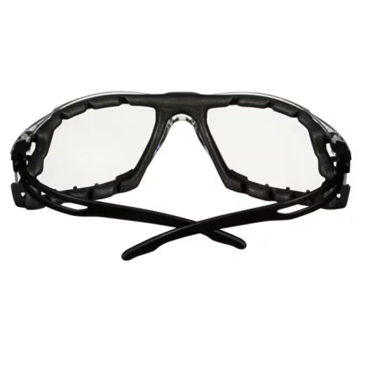 3M™ SecureFit™ 500 Veiligheidsbril, zwart montuur, foam, Scotchgard™ condenswerende en krasbestendige coating (K&N), heldere lenzen, SF501SGAF-BLK-FM-EU, 20/doos