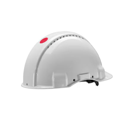 3M™ Veiligheidshelm, Uvicator, pinlock, ventilatie, leren zweetband, wit, G3000DUV-VI