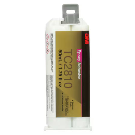3M™ Thermally Conductive Adhesive TC2810, Cream, 50 ml dual-cartridge, 12 Cartridges/Case