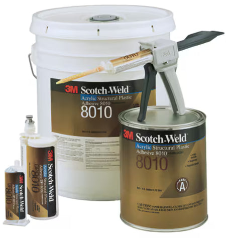 3M™ Scotch-Weld™ Geurarme Acrylaatlijm DP8010, Blauw, 45 ml