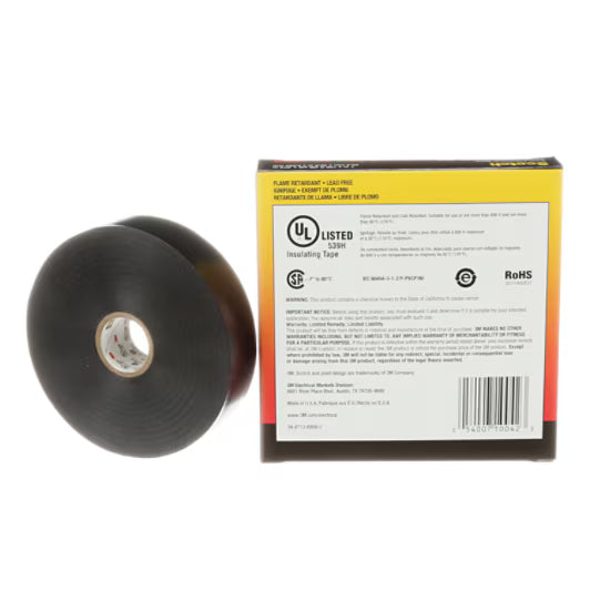 Scotch® 22 Vinyl Electro-Isolatieband, Zwart, 25 mm x 33 m, 0,25 mm