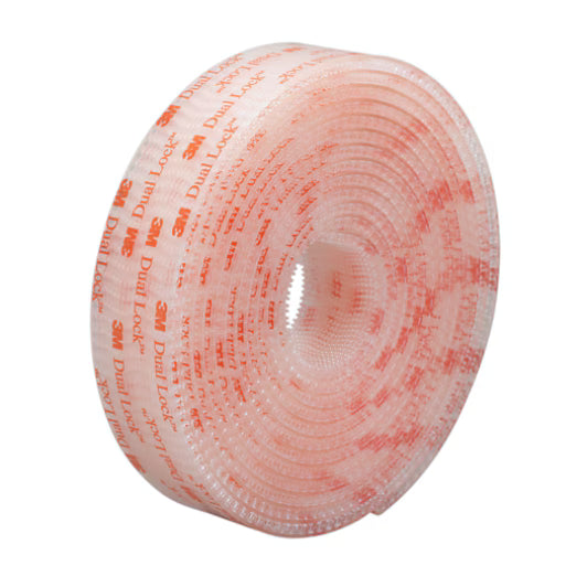 3M™ Dual Lock™ Reclosable Hook and Loop Fastener SJ3560, Transparent, 25 mm x 5 m, 5.7 mm, Mini Pack