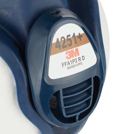 3M™ Onderhoudsvrij herbruikbaar halfgelaatsmasker, FFA1P2 R D Filters, 4251+