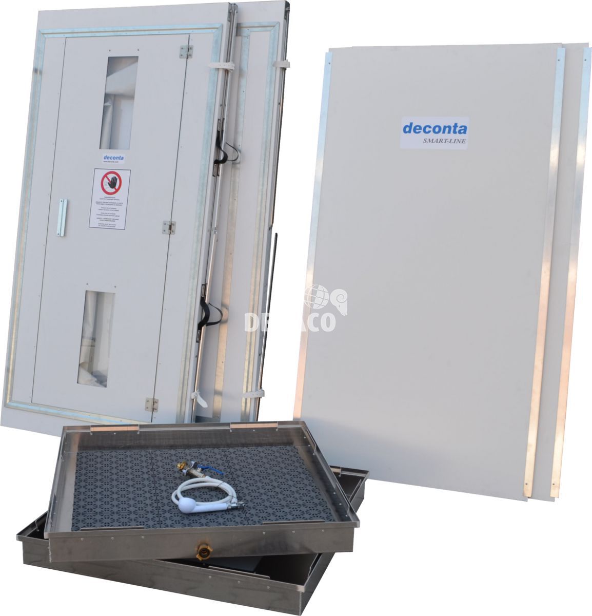 Deconta SMART-LINE 1000 douchesluis 3 compartimenten