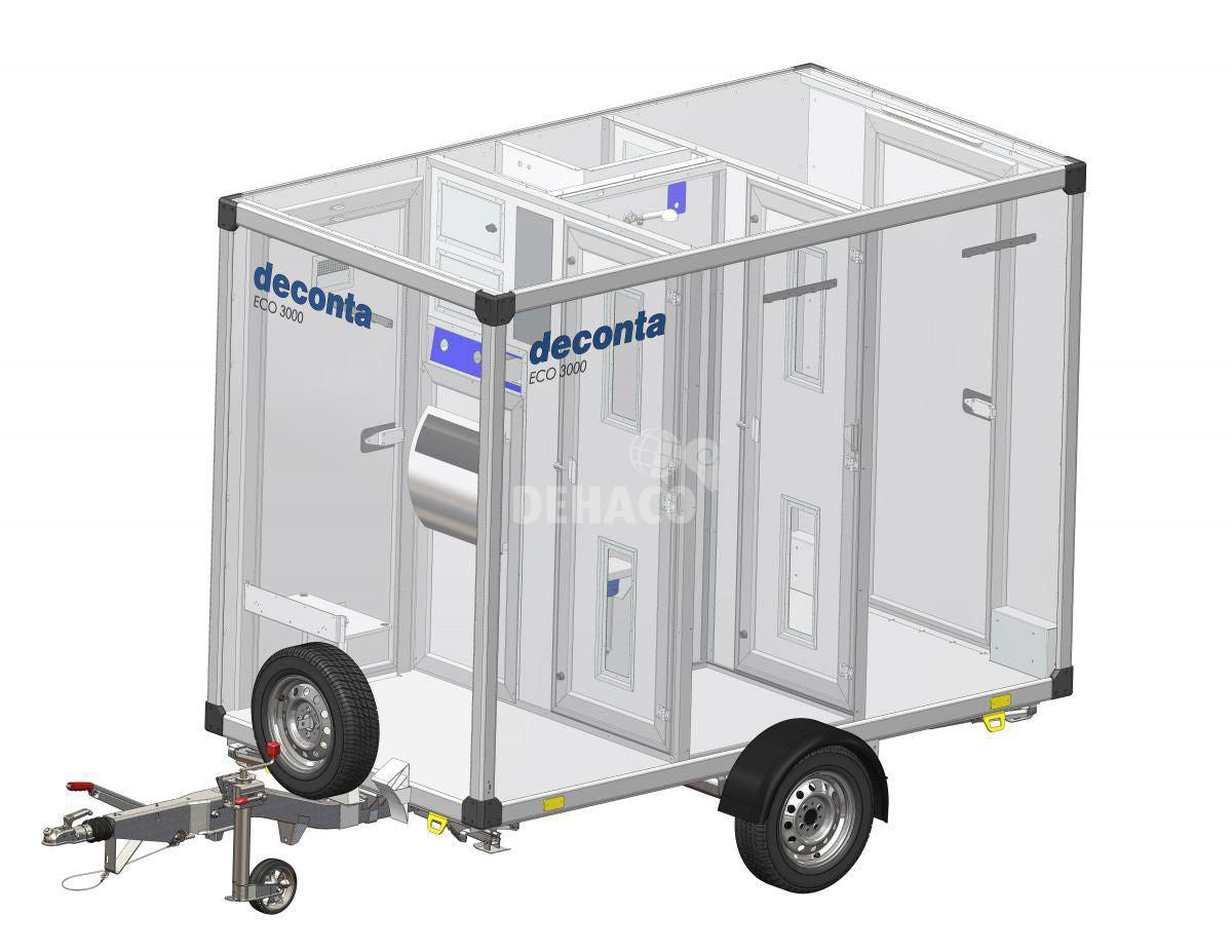 Dehaco C3000E Connect met 3 compartimenten
