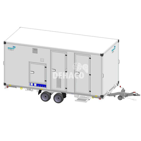 Dehaco C5000E Connect with 3, 4 or 5 compartments