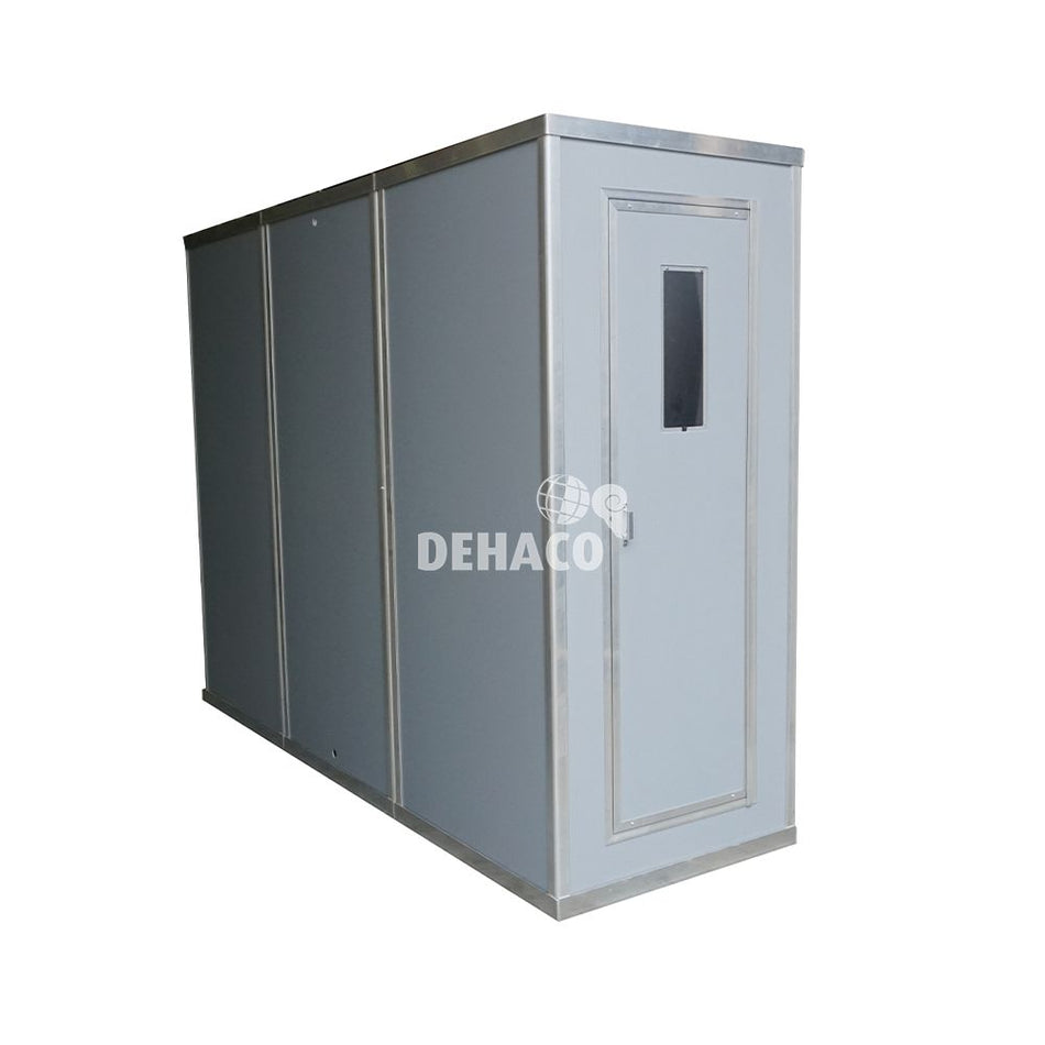 Dehaco panelendouche met 3 compartimenten 89 x 89 cm