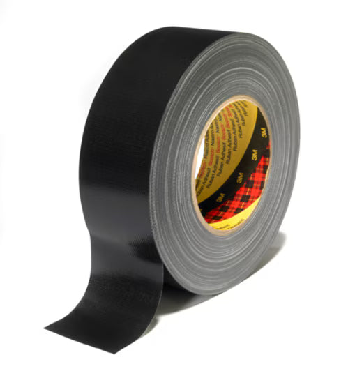 3M™ Extra Heavy Duty Duct Tape 389, Black, 50 mm x 50 m