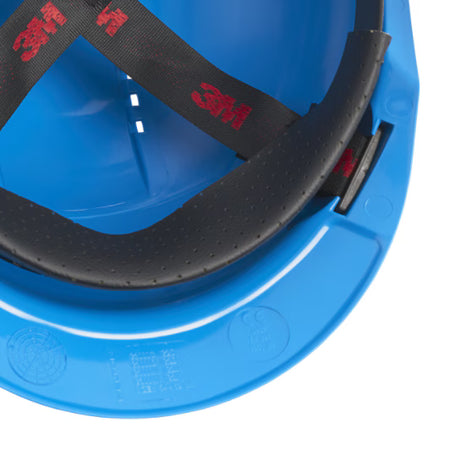 3M™ Veiligheidshelm, Uvicator, pinlock, ventilatie, kunststof zweetband, blauw, G3000CUV-BB