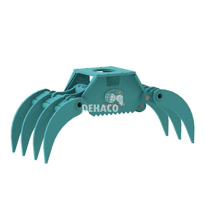 DHG150-7T-F Hydraulic wood grabber, 7-tine, without rotation, 1.5 - 4 tons