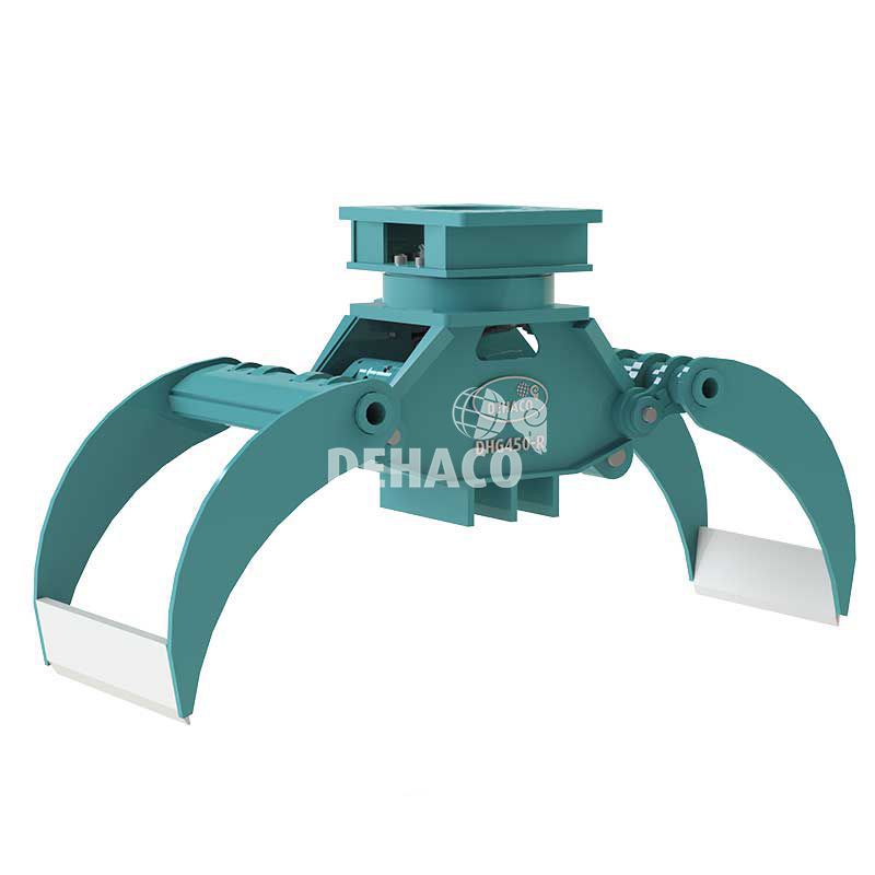 DHG450-R Hydraulische houtgrijper met rotatie 5 - 8 ton