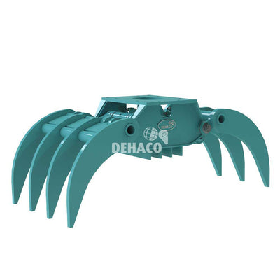 DHG804-7T-F Hydraulic log grapple 7-tine without rotation 12 - 20 ton