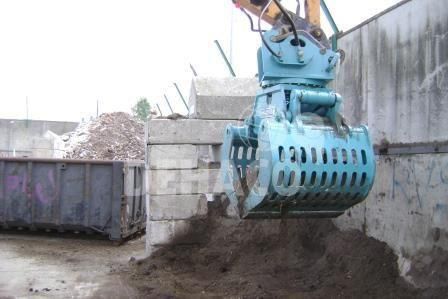 DSG1804-R Sloop- en sorteergrijper met rotatie 24 - 35 ton
