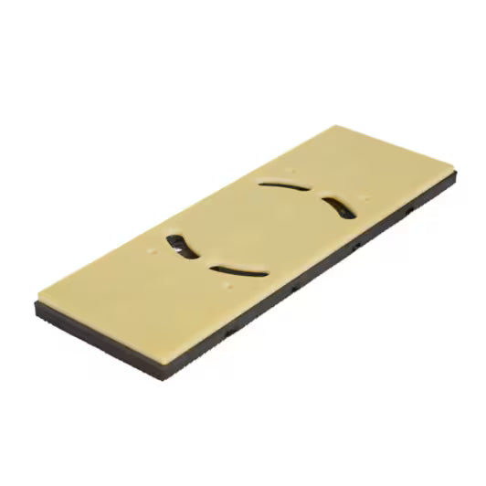 3M™ Hookit™ Purple+ Multihole base plate, 70 mm x 198 mm, 50774