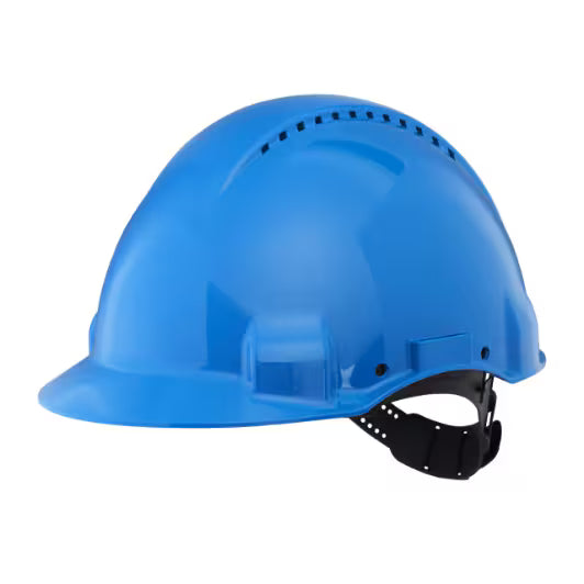 3M™ Veiligheidshelm, Uvicator, pinlock, ventilatie, kunststof zweetband, blauw, G3000CUV-BB
