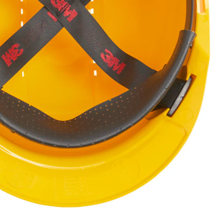 3M™ Veiligheidshelm, Uvicator, pinlock, ventilatie, kunststof zweetband, geel, G3000CUV-GU
