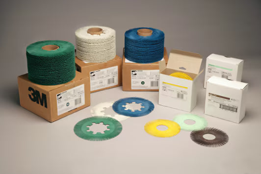 Scotch-Brite™ Radial Bristle Brush Replacement Disc BB-ZB, Type C, 150 mm, P400, Refill