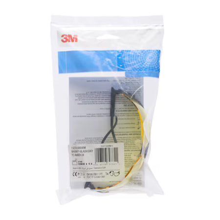 3M™ Maxim™ Veiligheidsbril, zwart/grijs montuur, DX, oranje lens, 13228