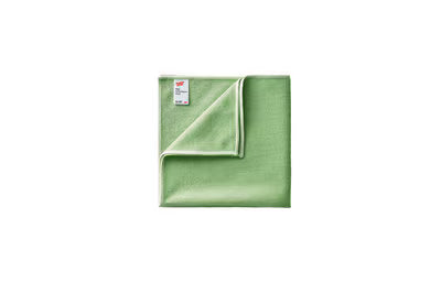 Scotch-Brite™ High Performance Microfiber Cloth 2010, Green, 360 mm x 360 mm, 5/Pack, 10 Packs/Box