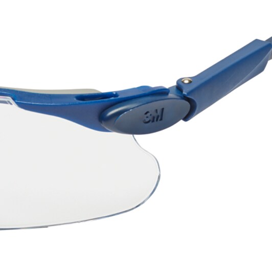 3M™ Maxim™ Veiligheidsbril, denimblauw/grijs montuur, DX, ongekleurde lens, 13229