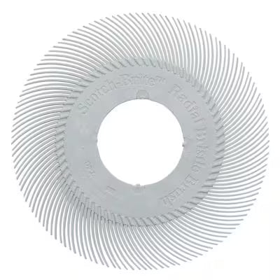 Scotch-Brite™ Radial Precision Brush, PN-RB, 120+, 152.4 mm (6 inch), Type C, without adapter