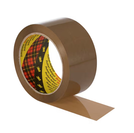 Scotch® Dozensluittape 371, Bruin, 50 mm x 66 m