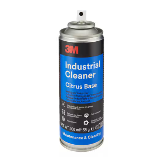 3M™ Industriële reiniger op Citrusbasis, Transparant, 200 ml