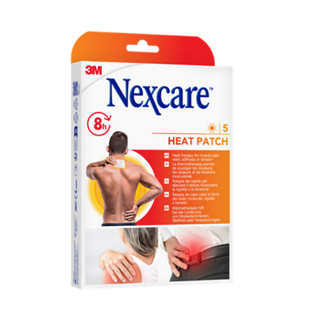 Nexcare™ Warmtepleister N2005P, 9,5 cm x 13 cm, 5/verpakking