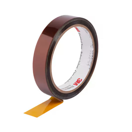 3M™ ET 92 Polyimide Film, MC9, Amber, 25 mm x 33 m x 0.08 mm