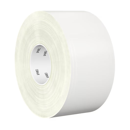 3M™ Durable Floor Marking Tape 971, White, 101.6 mm x 33 m, 0.43 mm, Individually Wrapped, Convenient Packaging
