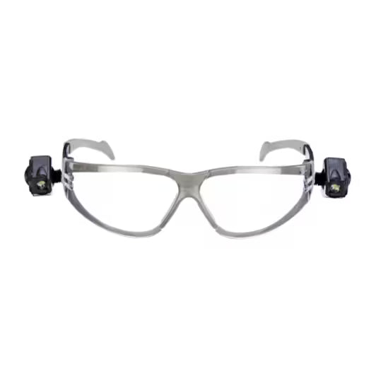 3M™ LED Light Vision™ Safety Glasses, anti-scratch/anti-fog, clear lens, 11356-00000, 20/box