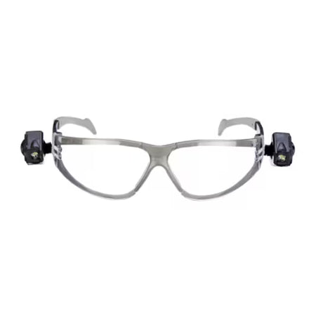 3M™ LED Light Vision™ Safety Glasses, anti-scratch/anti-fog, clear lens, 11356-00000, 20/box