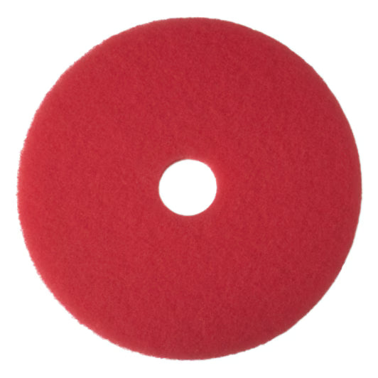 3M™ Standard Cleaning Pads, Red, 305 mm, 5/Box