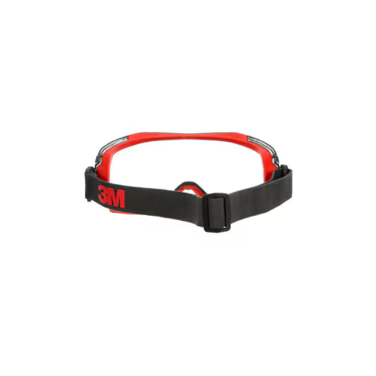 3M™ GoggleGear™ 6000 Wide-Vision Goggles, red sealing edge, Scotchgard™ anti-fog and anti-scratch coating (K&amp;N), clear lens, GG6001SGAF-RED-EU, 10/box