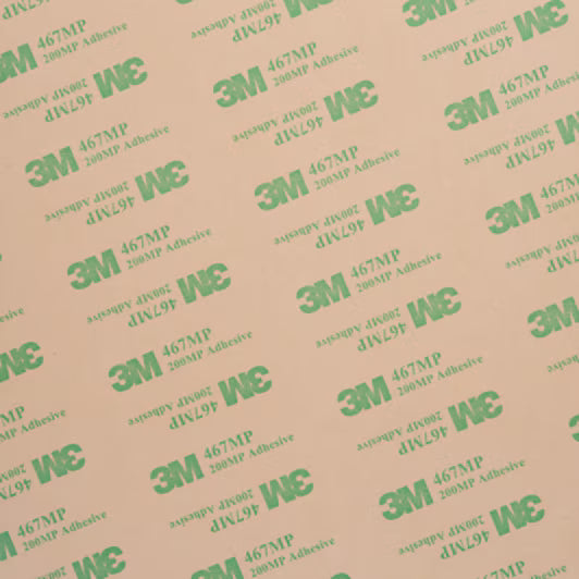 3M™ Transfer Tape 467MP, Transparant, 1220 mm x 110 m, 0.05 mm