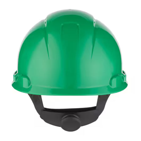 3M™ Veiligheidshelm, ratelverstelling, ventilatie, kunststof zweetband, groen, H700N-GP