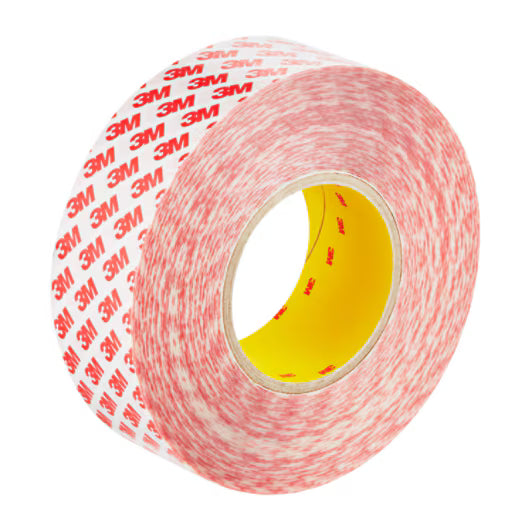3M™ Double-Sided Tape GPT-020F, Transparent, 50 mm x 50 m, 0.2 mm