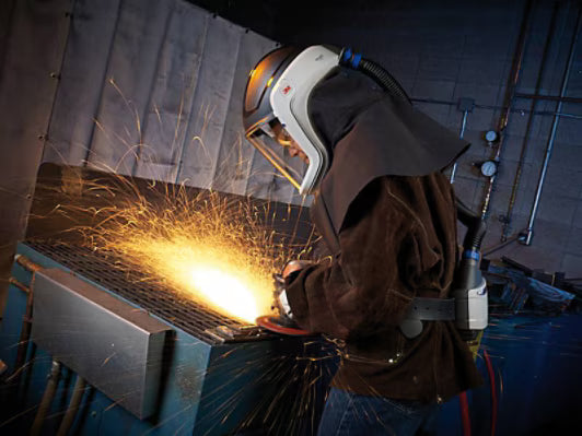 3M™ Versaflo™ Helm met zeer duurzame schouderbedekking, M-406