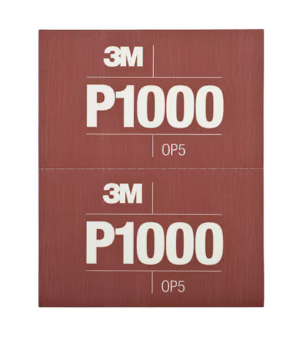 3M™ Flexibele Hookit™ Schuurvellen 270J, 140 mm x 171 mm, P1000, 34341