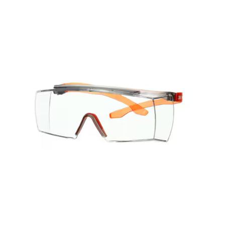 3M™ SecureFit™ 3700 Over-the-Glasses Safety Glasses, Orange Frame, Scotchgard™ Anti-Fog (K&amp;N), Clear Lens, SF3701SGAF-ORG-EU, 20/box