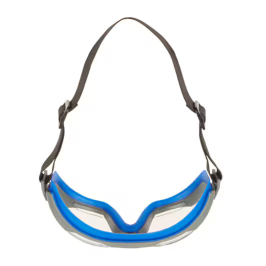 3M™ Goggle Gear™ 500 Wide-Vision Goggles, Neoprene Headband, Scotchgard™ Anti-Fog and Scratch-Resistant Coating (K&amp;N), Clear Lens, GG501NSGAF-EU